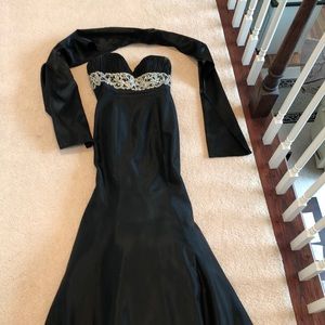 Exquisite black gown